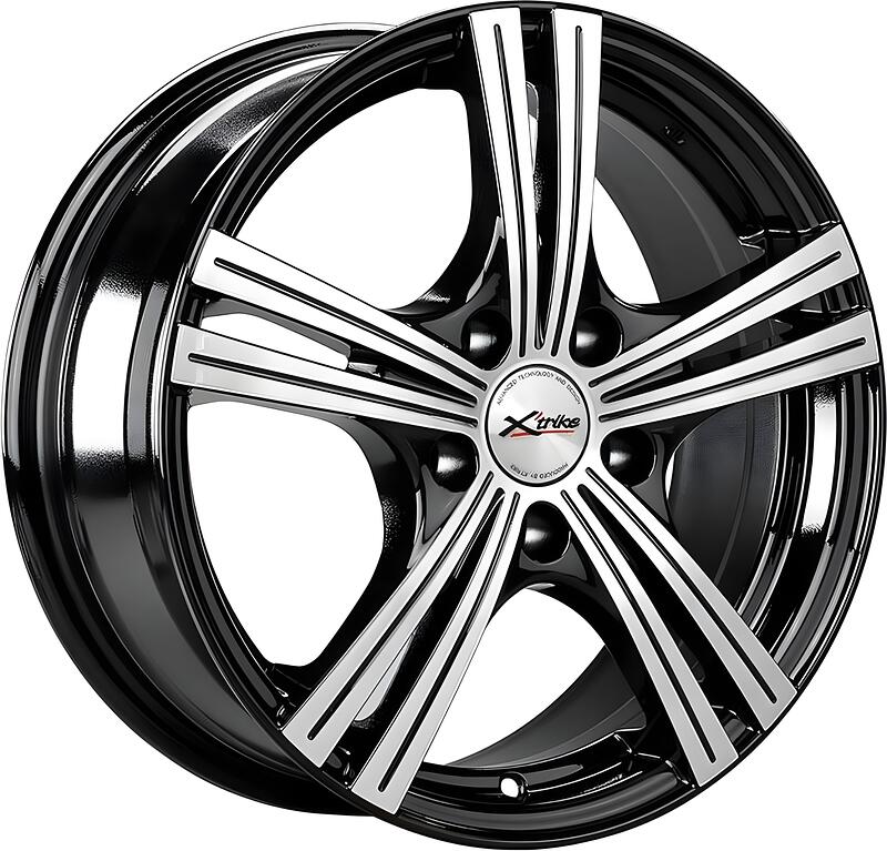 6,5х16   5/114,3   ЕТ40 d66,1  автодиск XTrike  X-112 BK/FP 