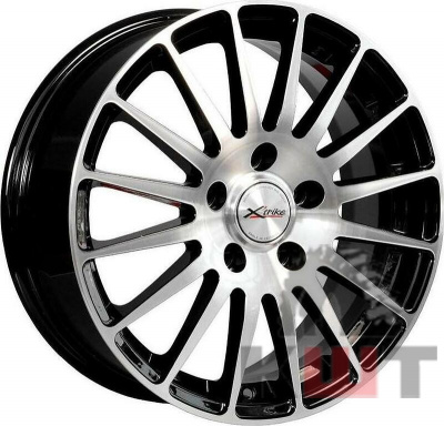 6,5х16   5/114,3   ЕТ45 d60,1   XTrike  X-128 BK/FP 